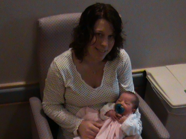 Mommy showing off her Princess