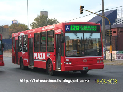 Fotos de Omnibus GRUPO PLAZA LÍNEA 129