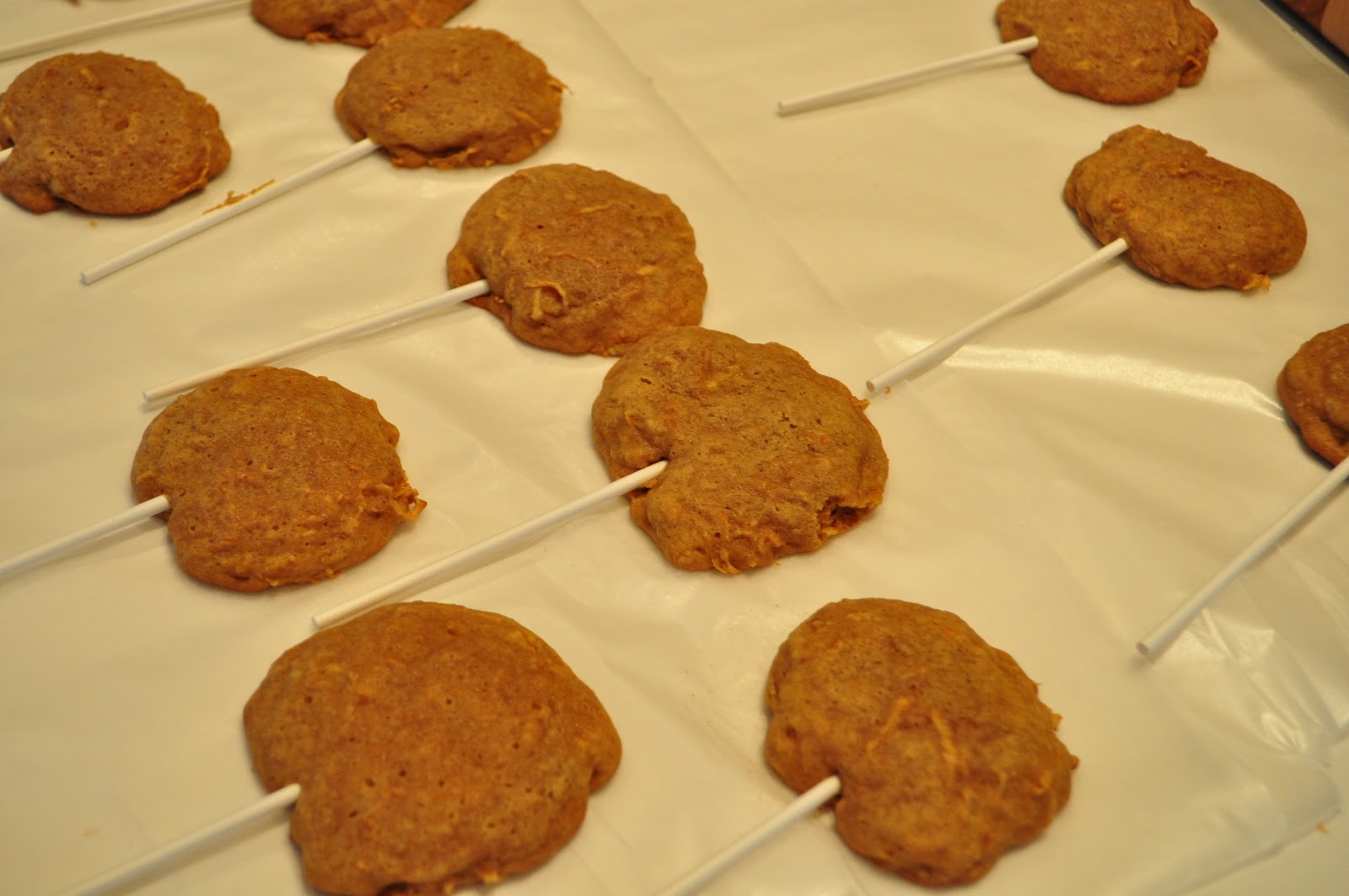 Kneading My Dream Caramel Apple Cookie Pops