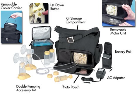 medela pump advanced breast metro bag hospital grade