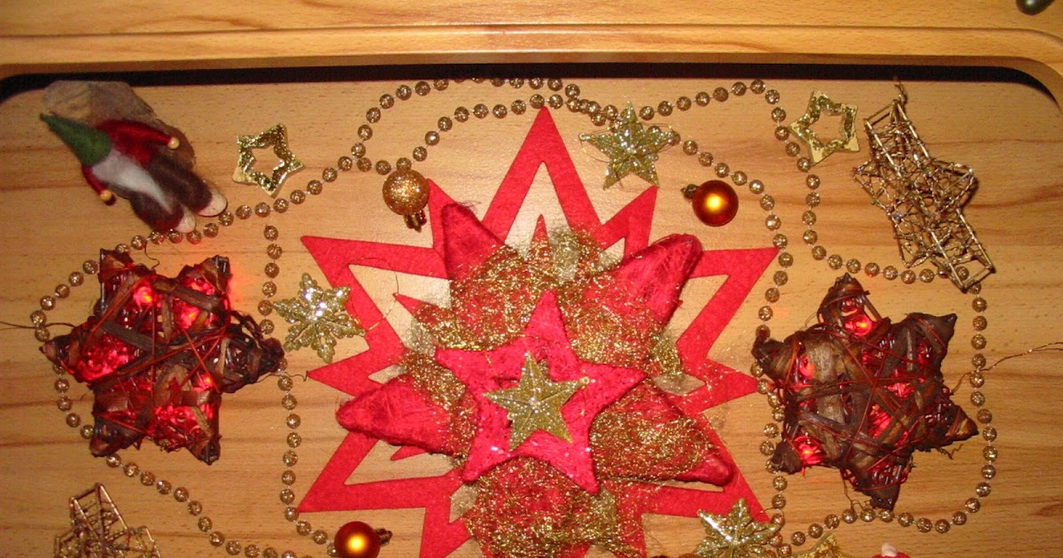 Perlenhexes Zauberwelt: Weihnachts-Tisch-Deco 2010