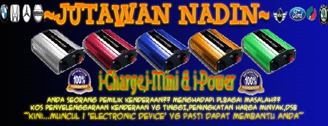 Jutawan NADIN.."i-Charge,i-Mini & i-Power"