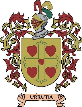 FAMILIA URRUTIA ESCUDO DE ARMAS URRUTIA