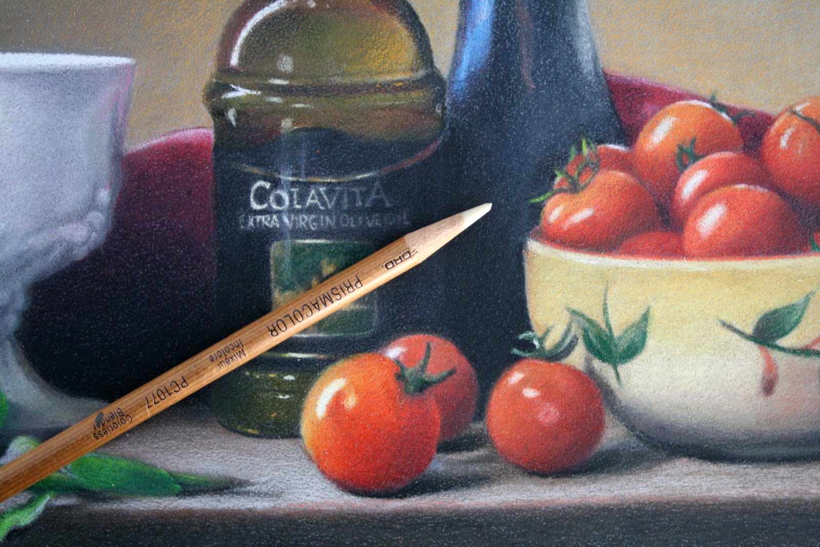 Nicole Caulfield Fine Art Framing Colored Pencil Without Glass