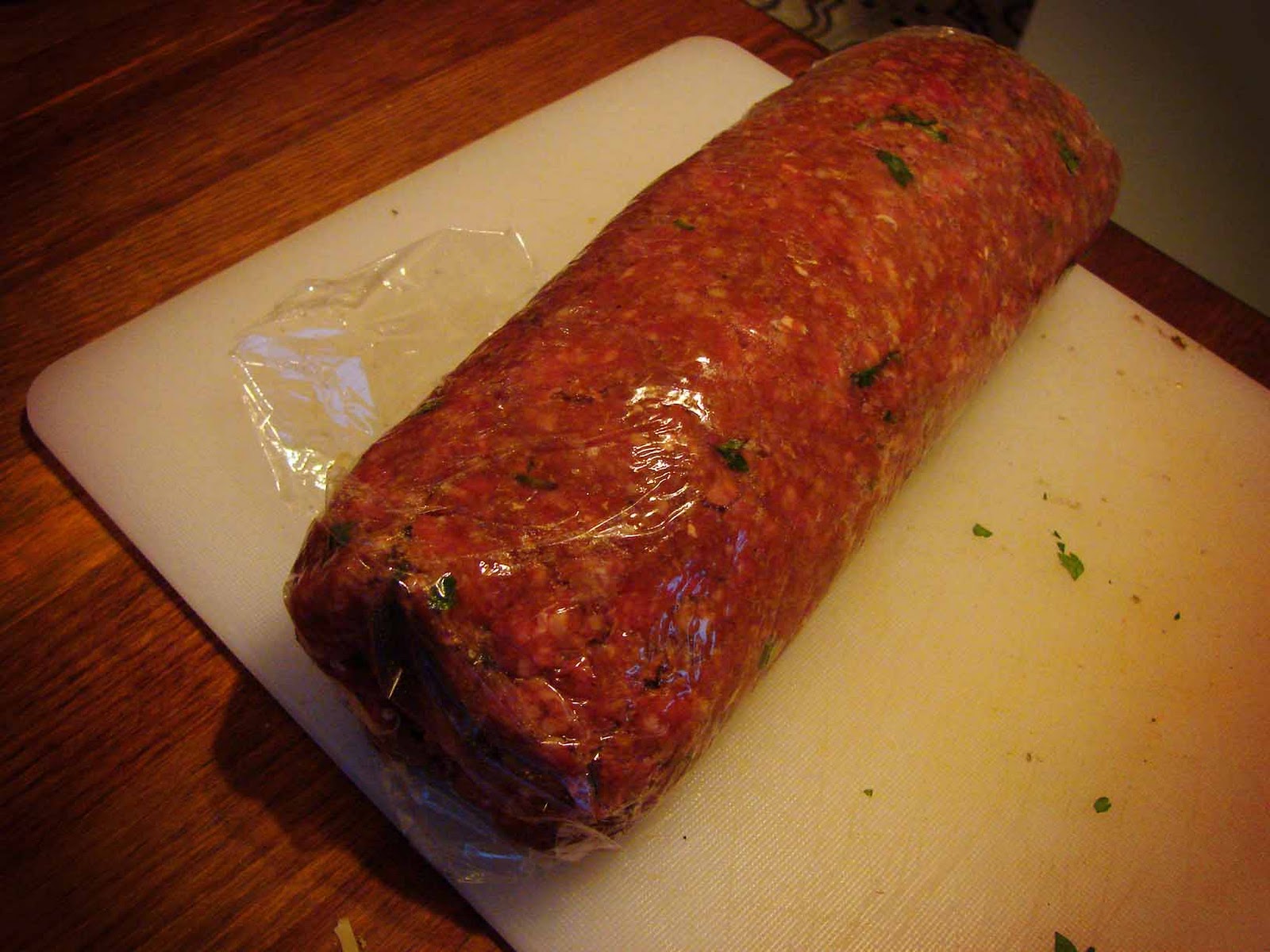 Transfer meat loaf to a broiler pan that has been sprayed with cooking ...
