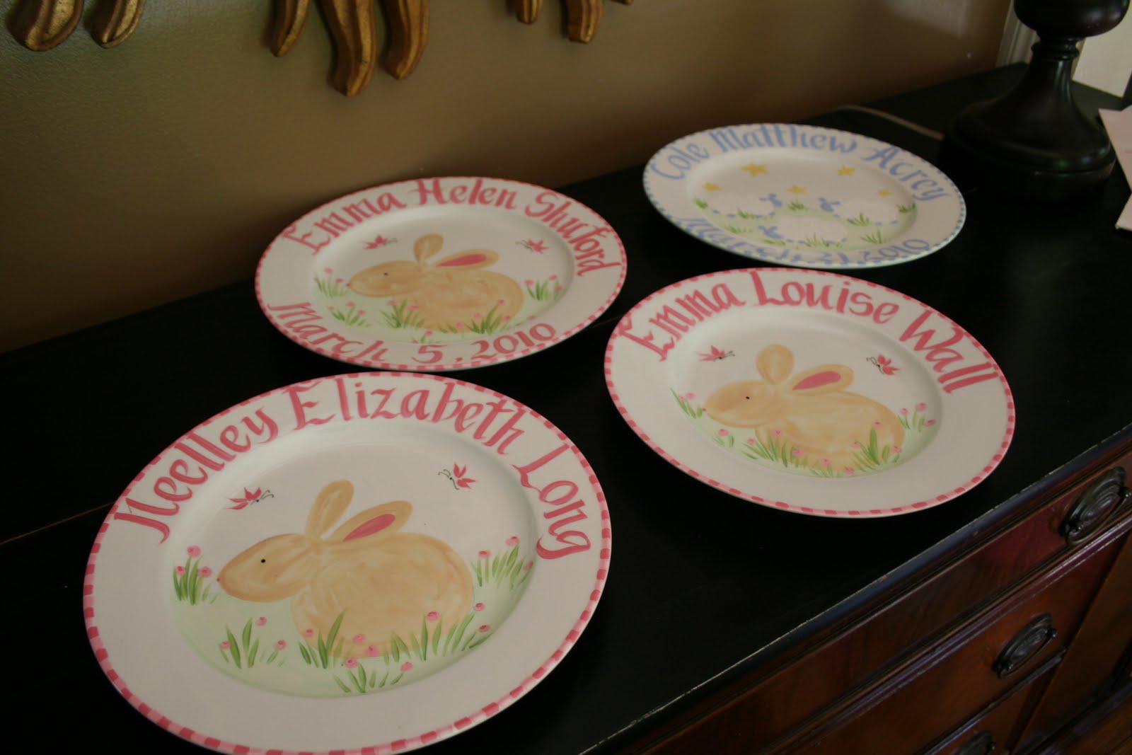 Baby Birth Plates