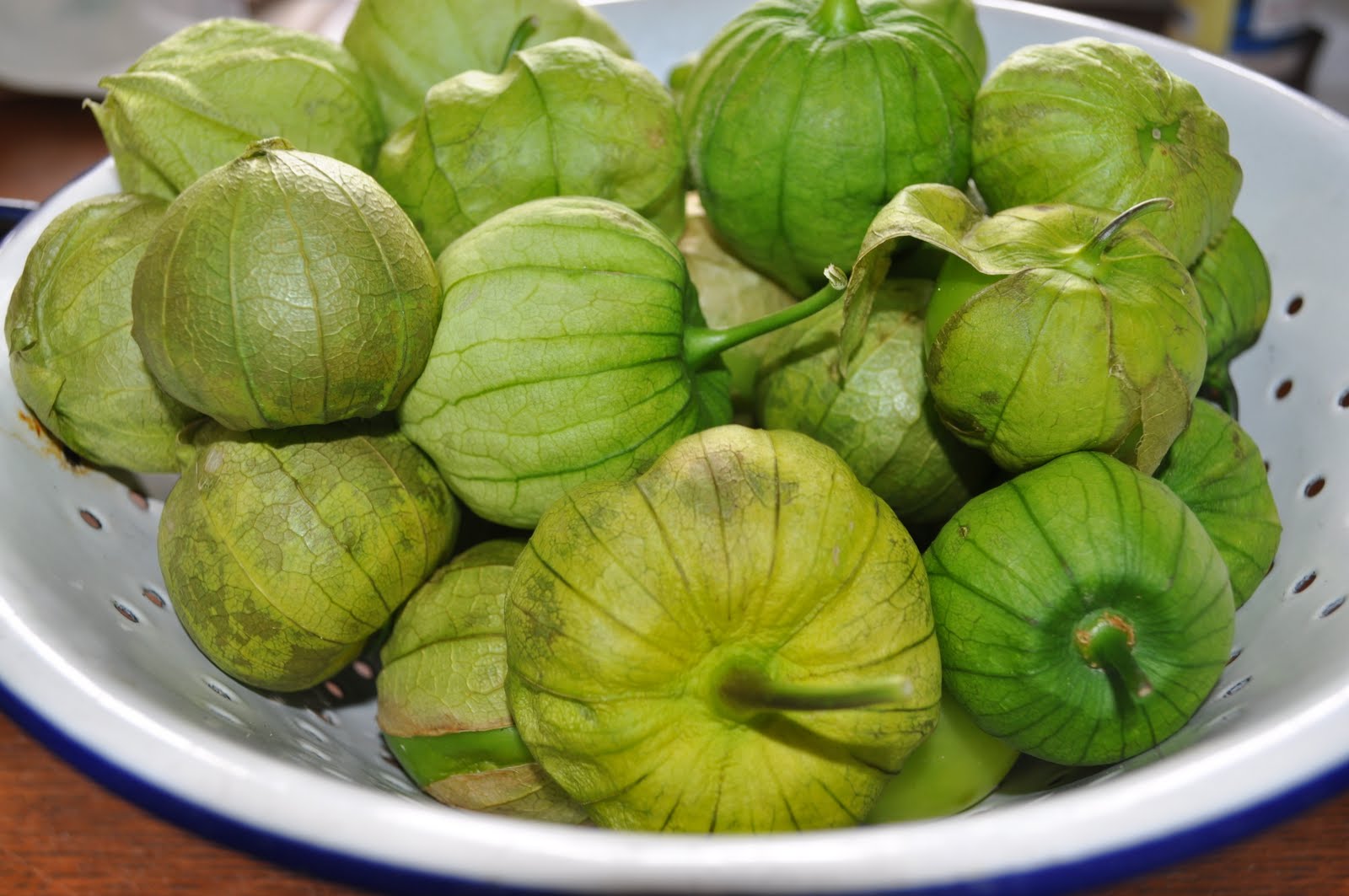 Michigan Cottage Cook FRESH TOMATILLOS AND POBLANO CHILES CONNIE’S