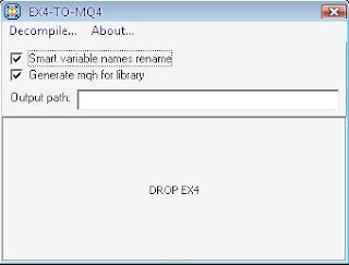 EX4 TO MQ4 Decompiler 4.0.401.1 Free Download