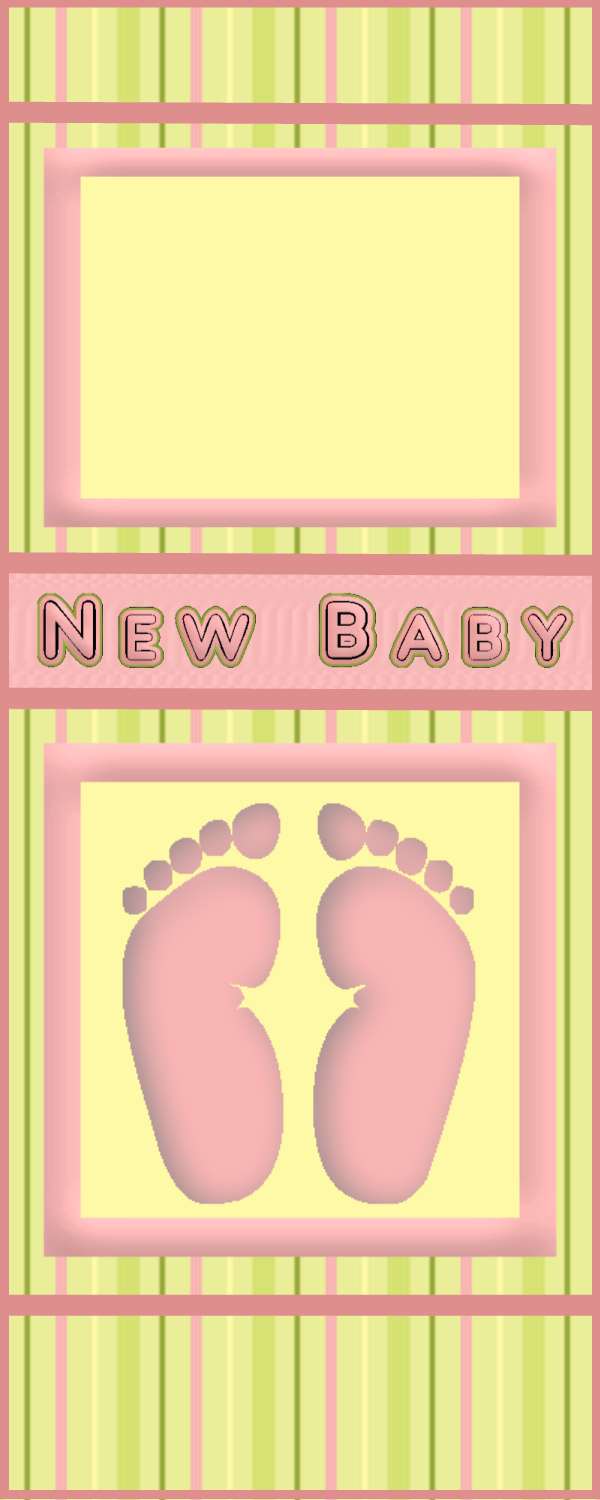 Wrapped For Life Girl Born To Hand Jive Baby Gallon Set 1