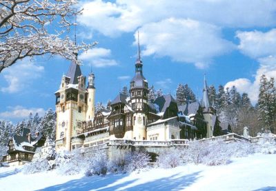 Majestatea Sa Regele Mihai I Peles+Castle+Winter