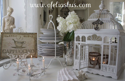 Ofelias hus lantlig shabby chic vintage inredning när den är ...