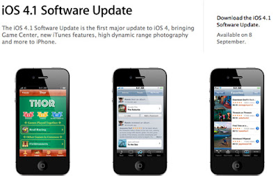 iOS 4.1: Release Date in UK Market iOS 4.1: Release Date in UK Market Image