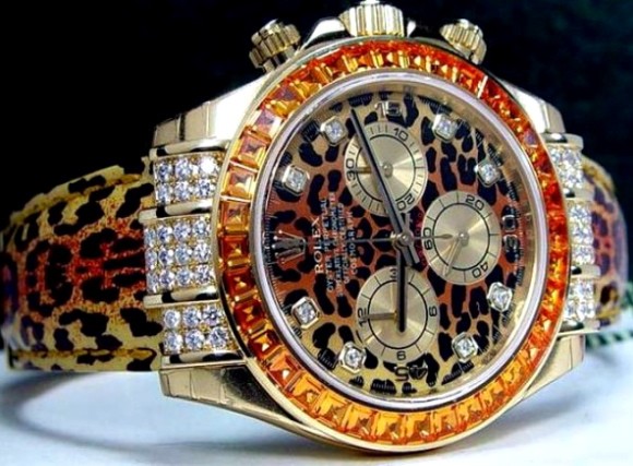 Cual es para ti el rolex mas feo. Rolex+Daytona+Leopard+Print+Strap