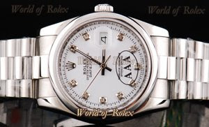 Rolex Day Date White Dial