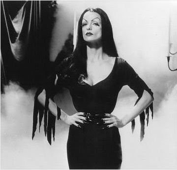my first choice was 1950's TV presenter Maila Nurmi better known as