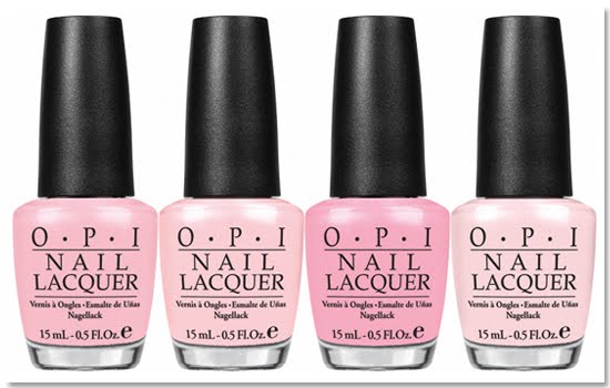 pink nail polish colors. OPI Pink Softshades 2010