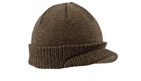 brimmed beanie hunting