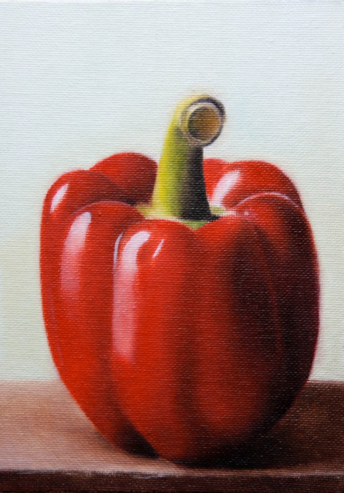 Drawings & Paintings by Jonathan Aller: "Red Pepper"