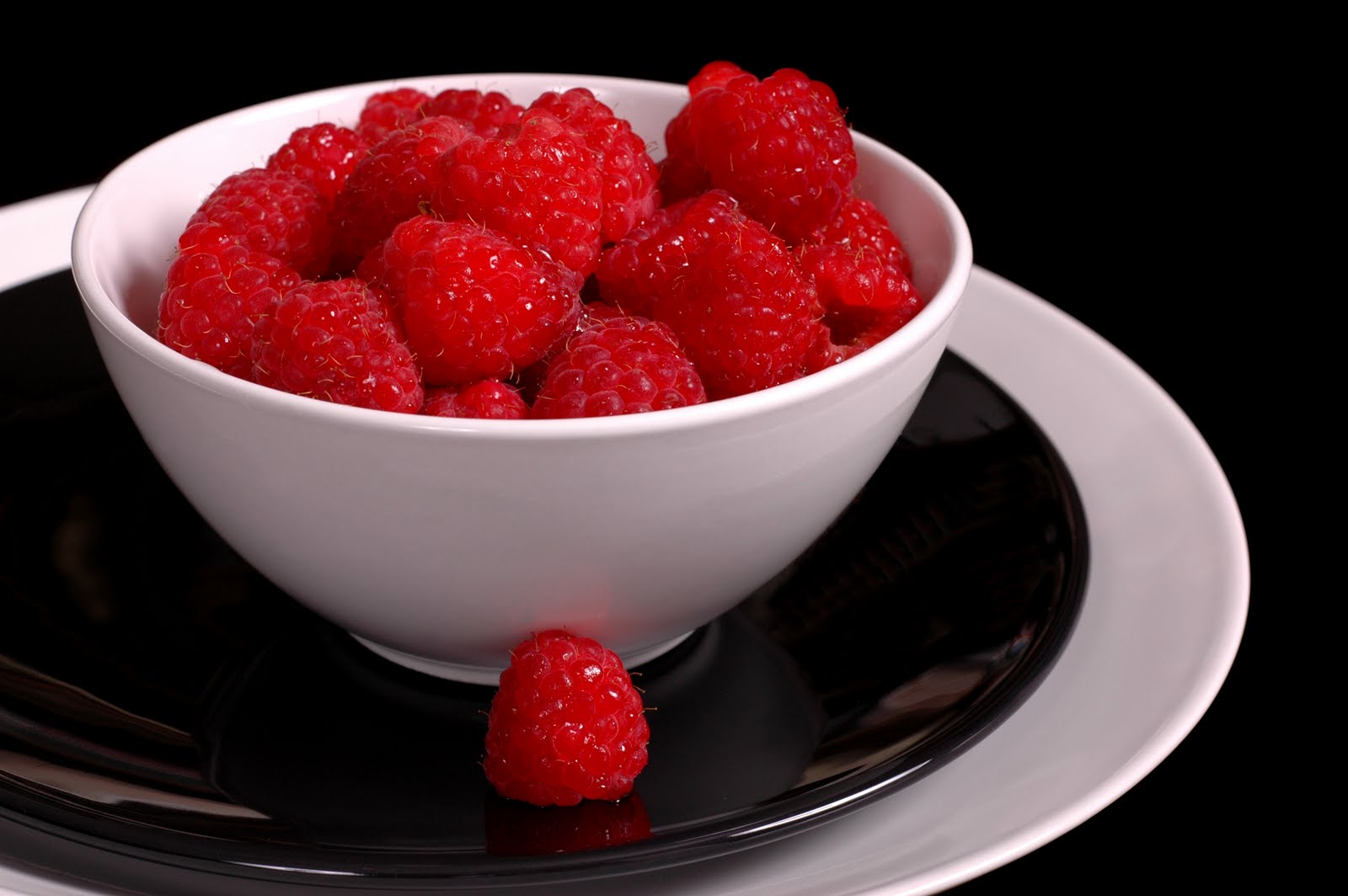 Bowl Of Raspberries