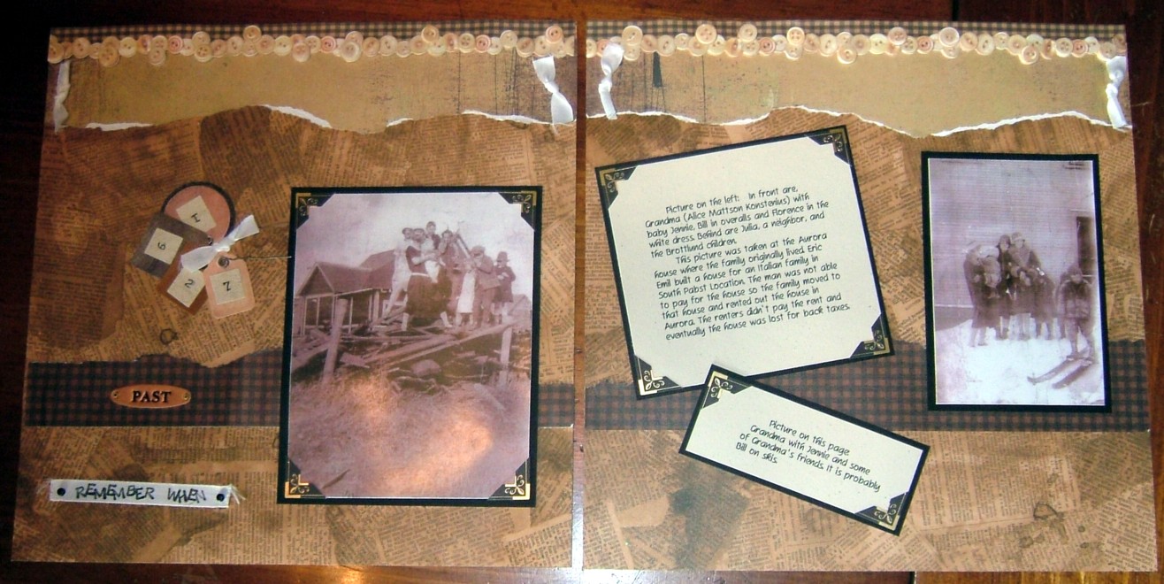 Yooper Scraps Heritage layoutsK