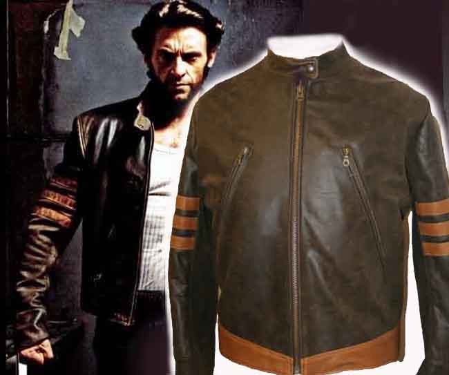 Movie Jackets XMen Origins Wolverine Leather Jacket
