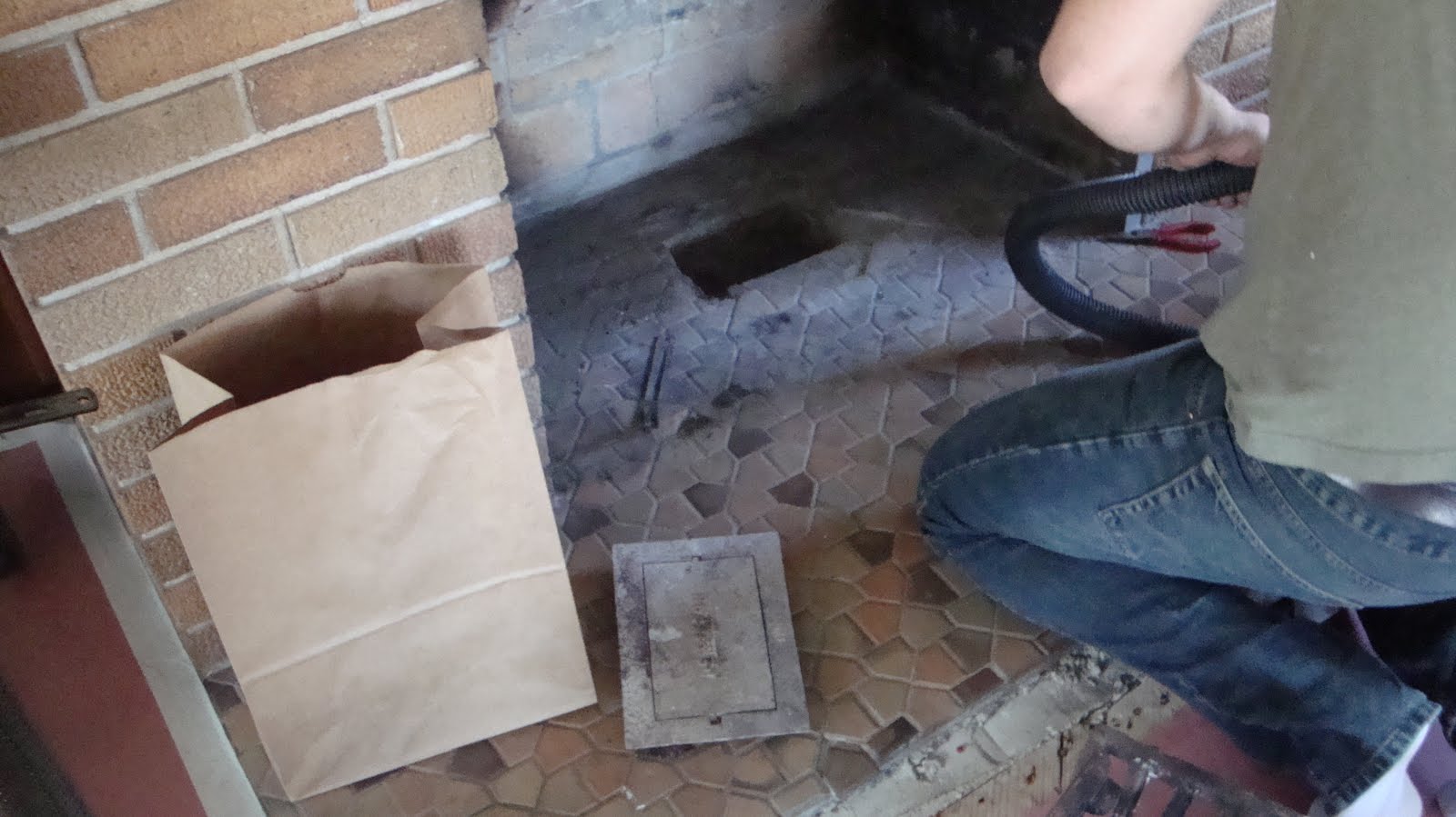 J&K Homestead DIY Let the Fireplace Transformation Begin