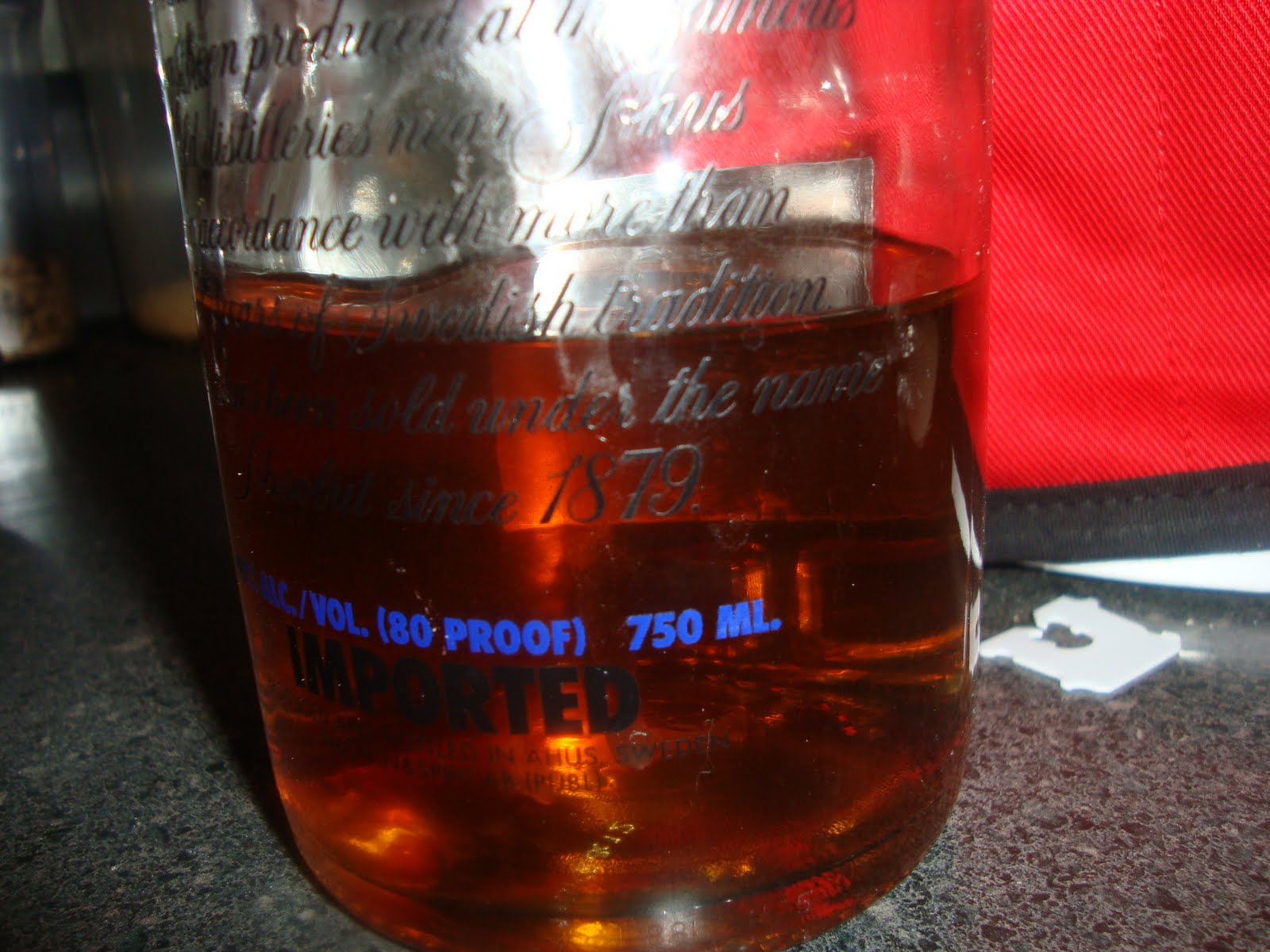 The Joy of the Joy of Cooking Black pepper vodka (p. 58)