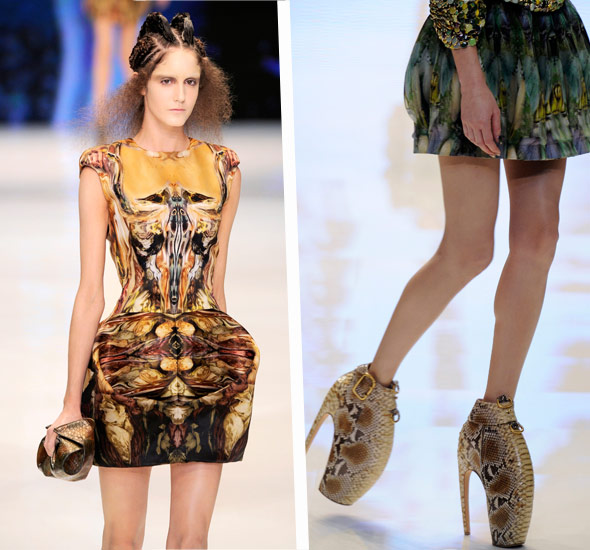 MADAM AE. ARCHITECTURALLY FOOT FORM FROM ALEXANDER McQUEEN. Will the