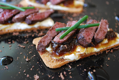 Seared Ostrich with smoked Salt and Cacao