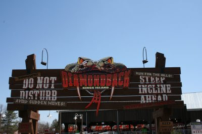 Diamondback Roller Coaster