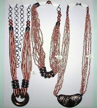 GLASS BEAD NECKLACES
