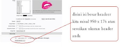Cara membuat header blog dengan bantuan situs banner maker gratis
