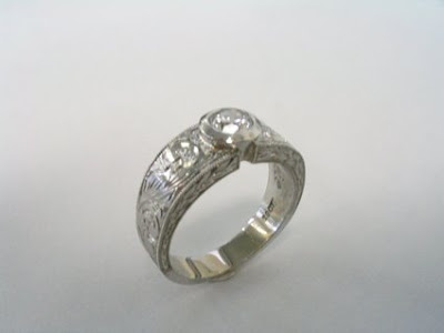 brilliant cut engagement rings. Custom made engagement ring