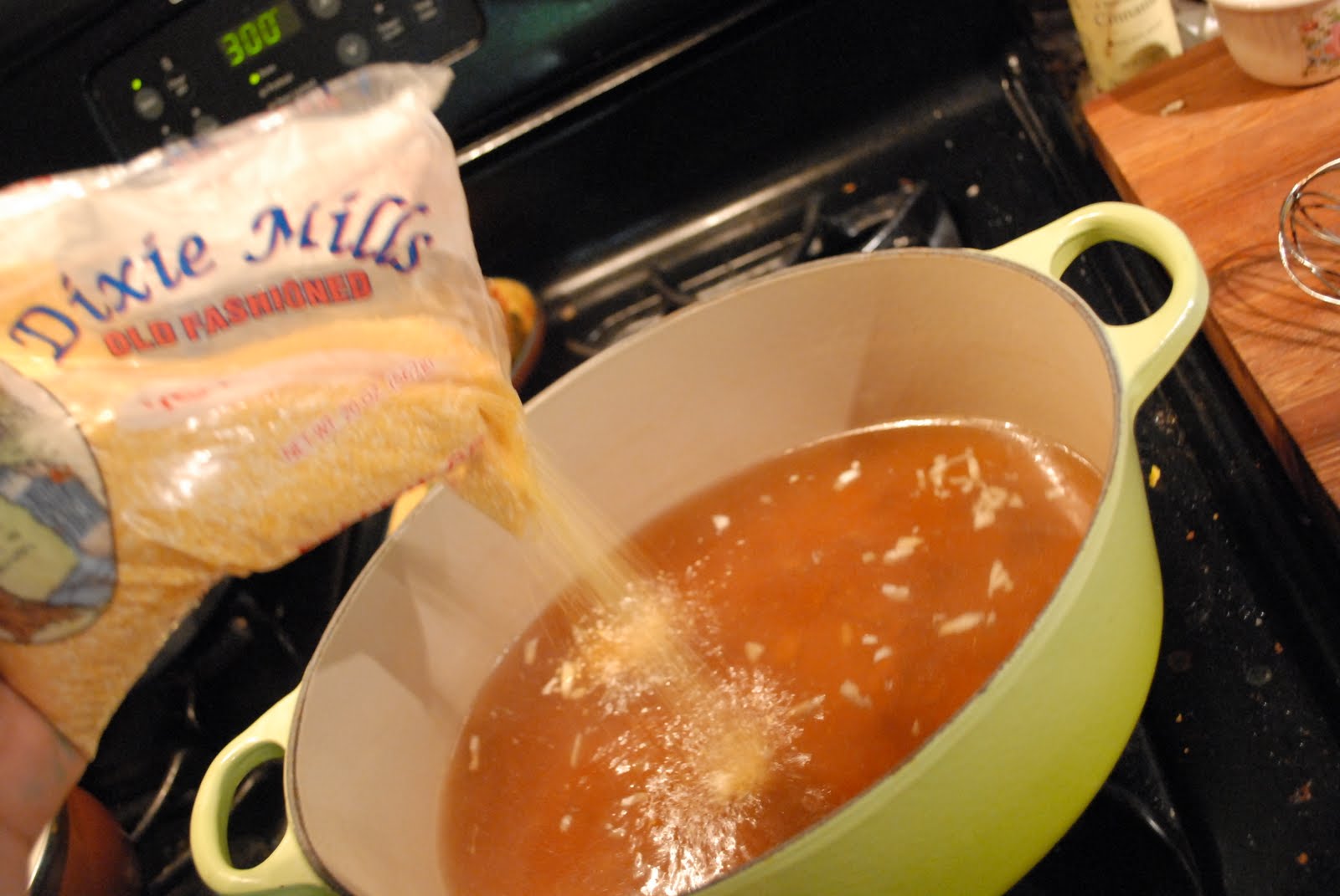 Fried Grit Cakes ⋆ Two Lucky Spoons