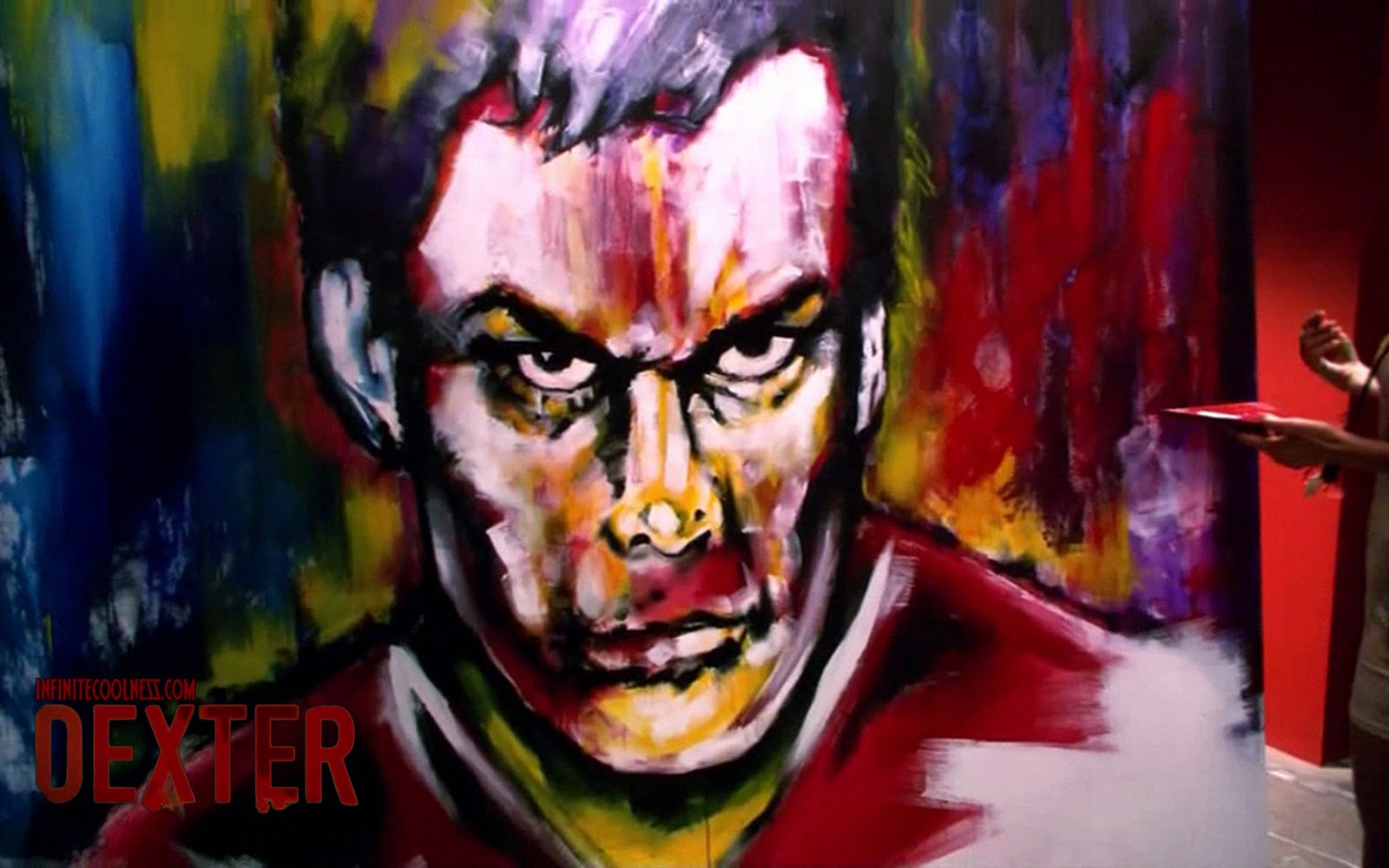 dexter painting lila