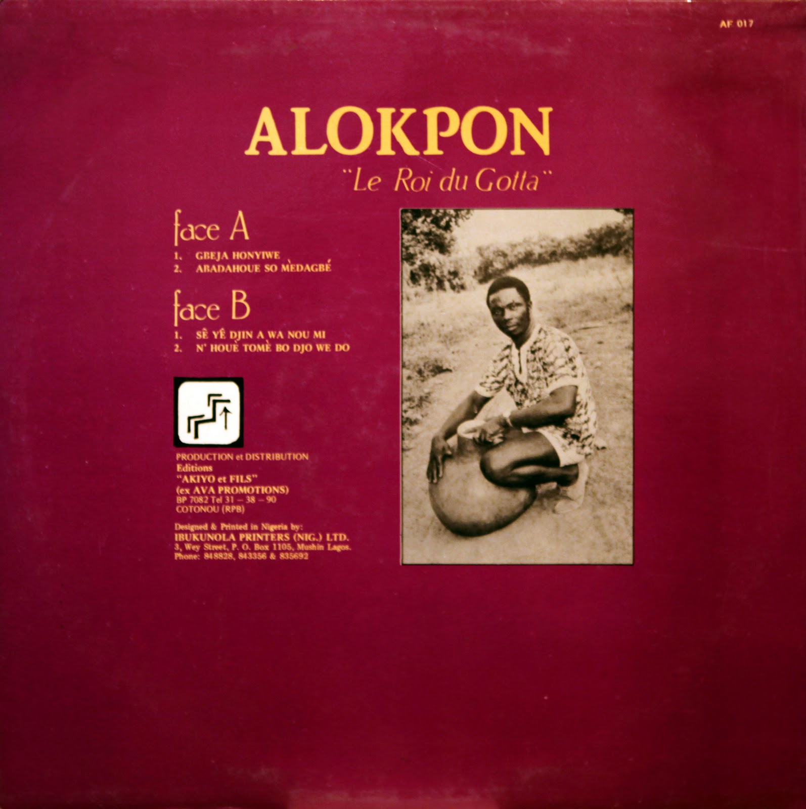  Alokpon, King of Gotta  Alokpon+(AF+017)+back 