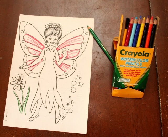 Making Do with the Not So New Make Your Own Water Paint Coloring Book