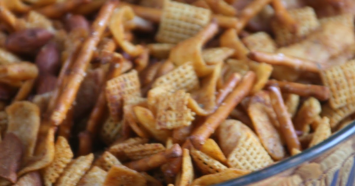 handmade&homemade BBQ Party Mix