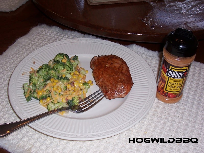 Hogwild BBQ Pork Chops with er's Sweet and Tangy Rub