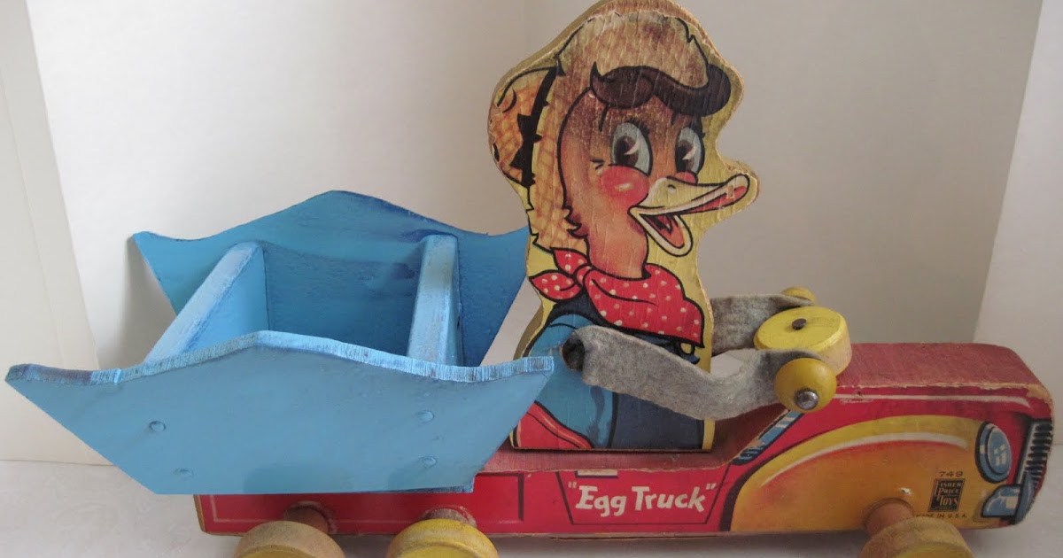 Tracy's Toys (and Some Other Stuff) Fisher Price Egg Truck