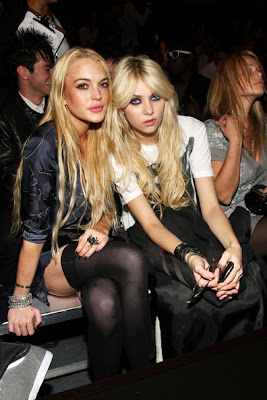 Lindsay Lohan and Taylor Momsen Get Up picture