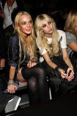 Lindsay Lohan and Taylor Momsen Get Up pic