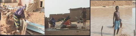 Pluges torrencials als Campaments