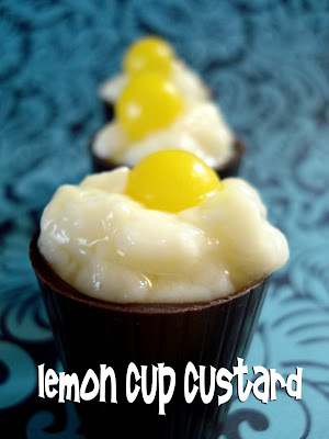 Tuesdays With Dorie…Lemon Cup Custard