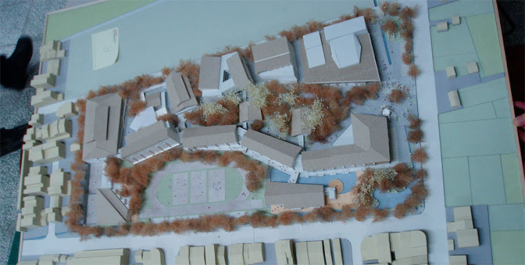 藝術高中校園整體規劃其他未得標之建築師參與投標之校園建築外觀俯視圖~5