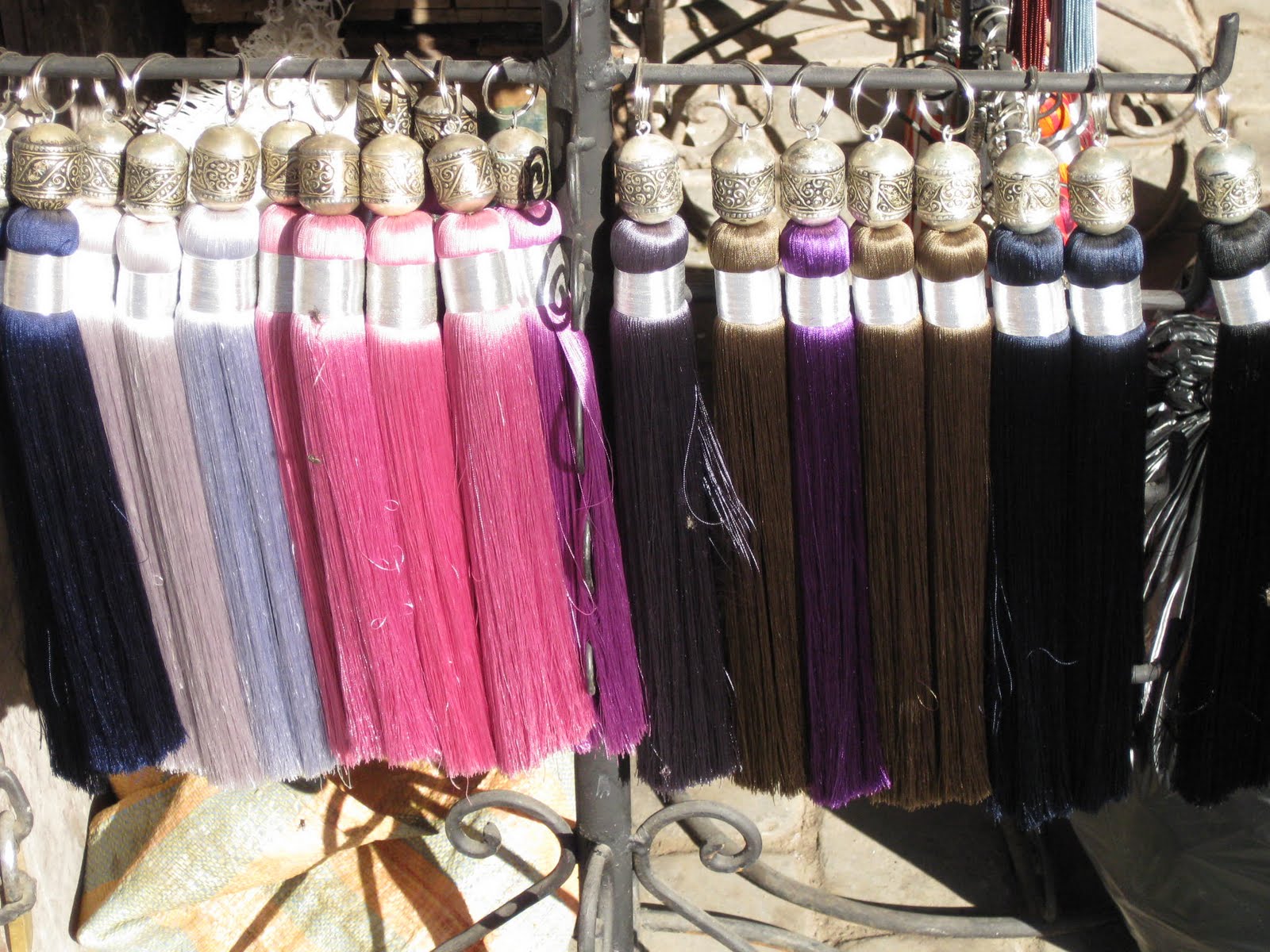 Flavors of the Sun Shopping in Morocco Tassels