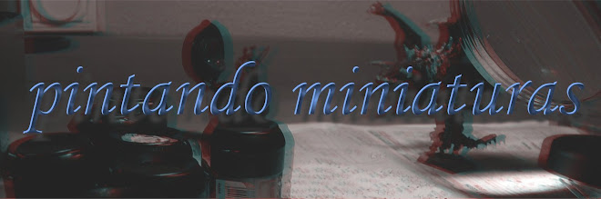 pintando miniaturas