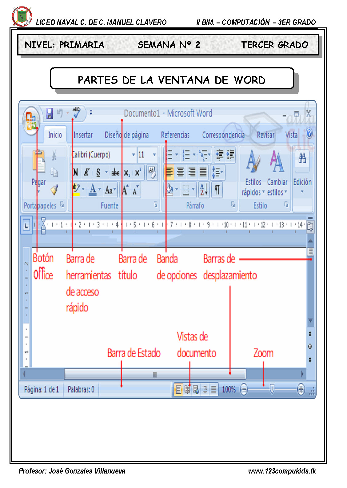 Ventana De Word