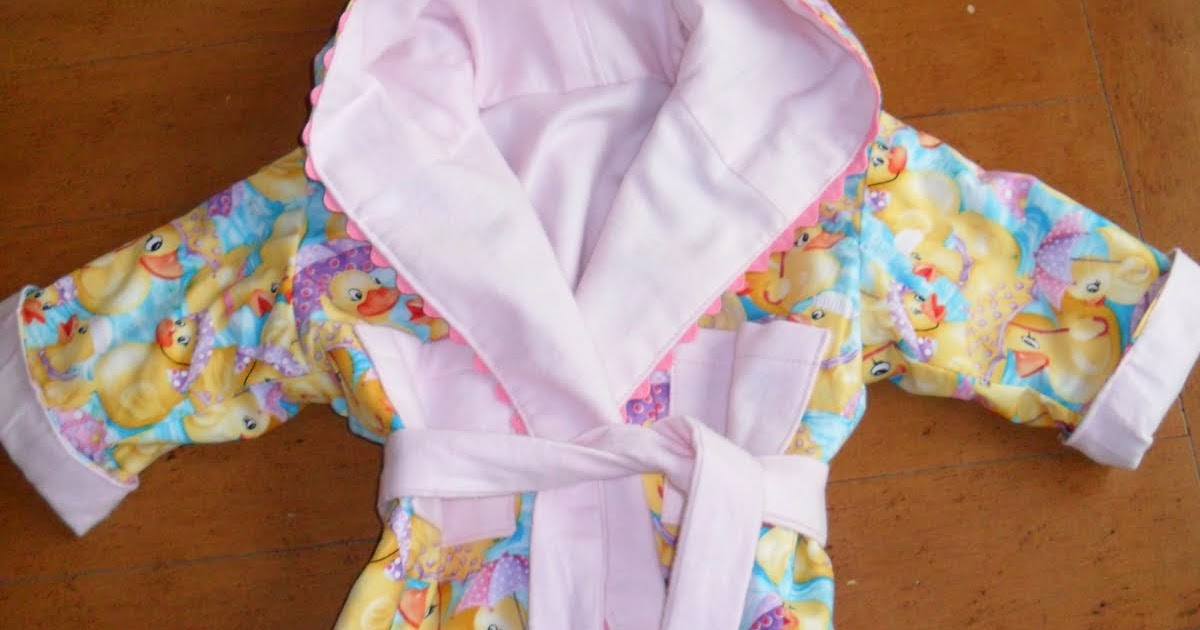 Très Bon Babble Baby Bathrobe