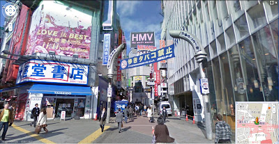 渋谷センター街（更新後）のストリートビュー画像。